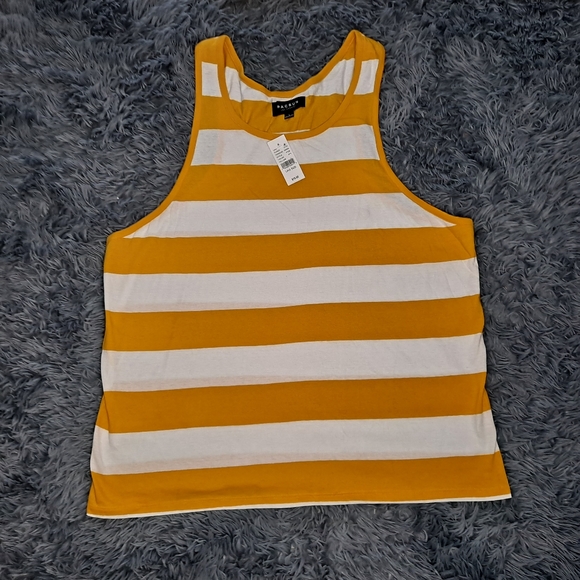 PacSun Other - NEW Pacsun Tank Top Yellow White Summer Striped